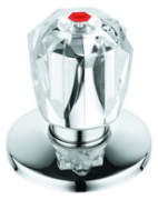 Grohe Brillant-Oberbau für Unterputzventile 1/2